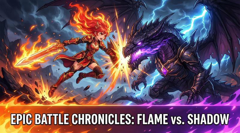 蜜芽精选动漫-烈焰少女龙影传说-热血动漫教程