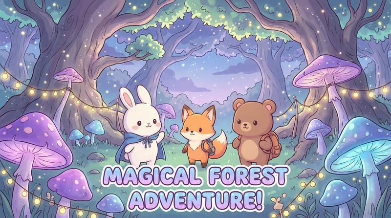 蜜芽动漫-魔法森林奇遇记-治愈动漫分享